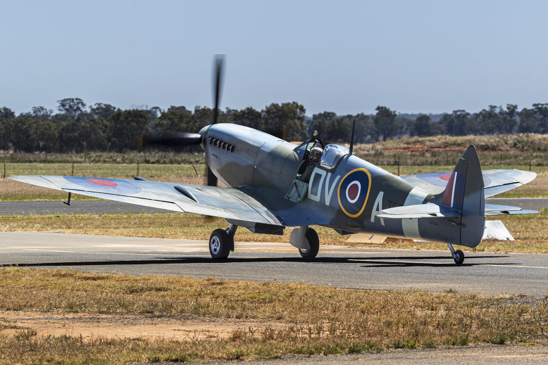 Latest Flying Spitfire to join the Airshow Circus