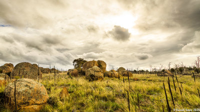 Berridale Boulders & Dramatic Cloud