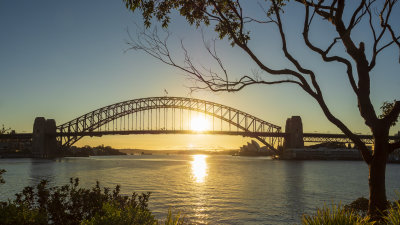 Sunrise at North Sydney
