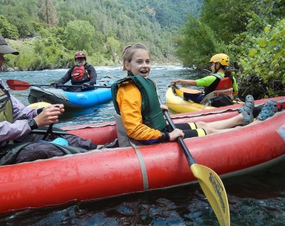 Ava Sloan on the Middle Fork