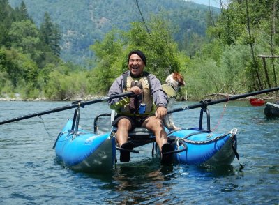 Ray Lomeli on the Middle Fork of the American 
