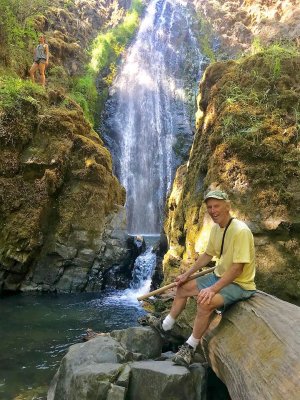 Larry Hazen at Susan Creek Falls