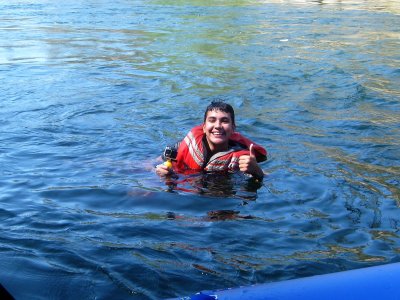 Ismael Survives His Leap from Jumping Rock