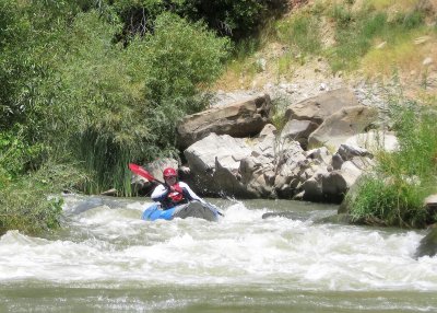 Paul Eilers at the S-Turn on Cache Creek