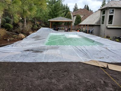 Filling the pool