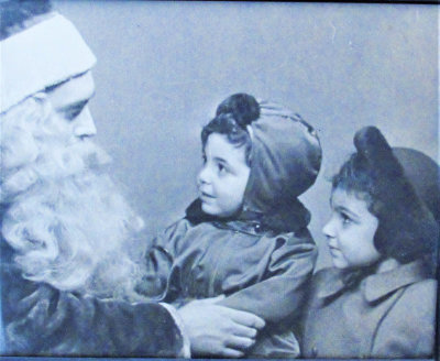 Santa Claus with Michael and Donna