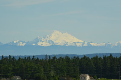 Mt Baker--about 70 miles away