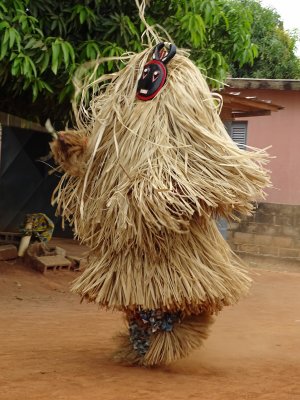 Our first mask dancer!  