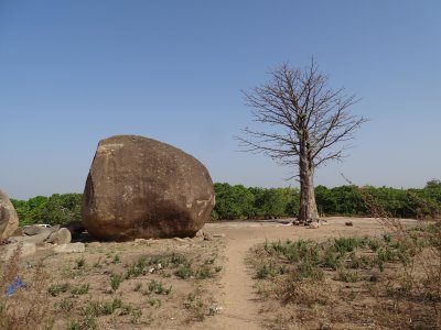 An animist shrine