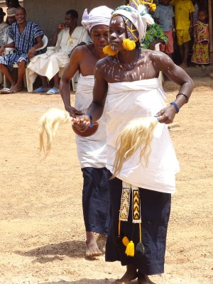 The first girl was the star of the dance performance