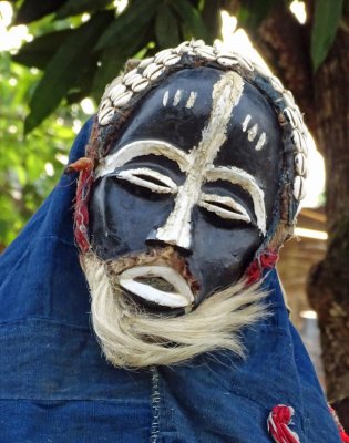 His mask
