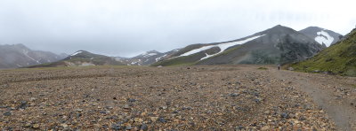 Landmannalauugar Tour scenery same spot