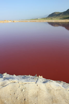 Maharloo lake (pink lake)
