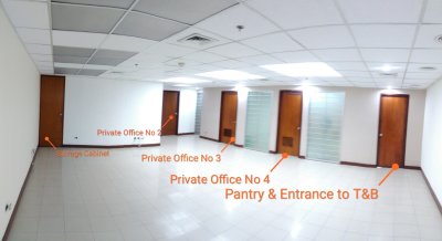 170 Square Meters Office Space for Lease in Legaspi Village