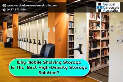 Why Mobile Shelving Storage is The  Best High-Density Storage Solution?