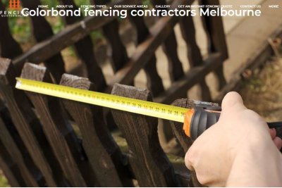 Colorbond Fence Installation melbourne