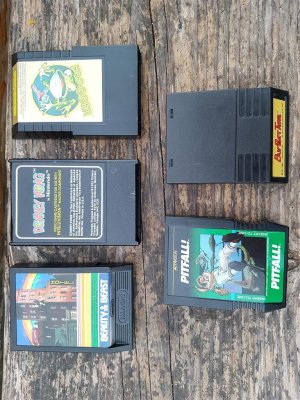 Selection of Intellivision carts