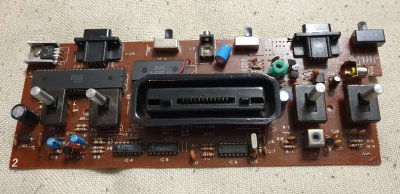 Atari 2600 clone internal board