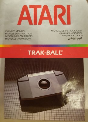 Atari Trackball box