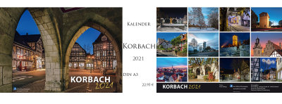 Fr alle Korbacher und Korbach-Fans: mein Korbach-Kalender 2021