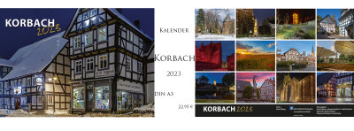 Fr alle Korbacher und Korbach-Fans: mein Korbach-Kalender 2023