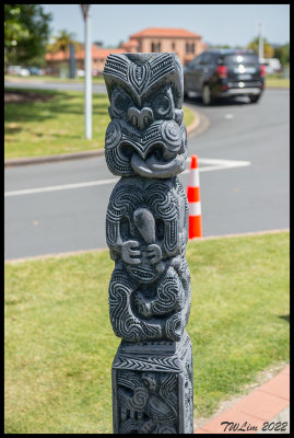 Close up of carvings