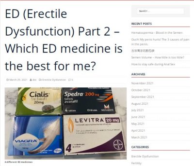 Erectile dysfunction causes