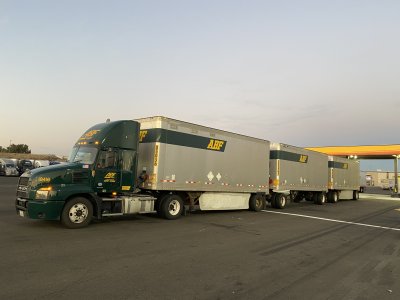 Fueling up in Bliss, Idaho