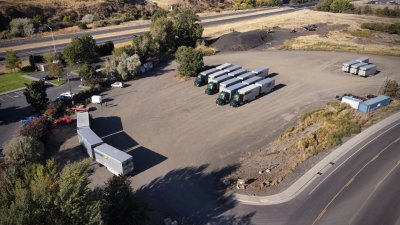 ABF's mini terminal in Pendleton, OR