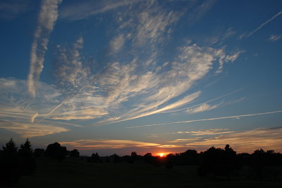 Sunset, July, 2019