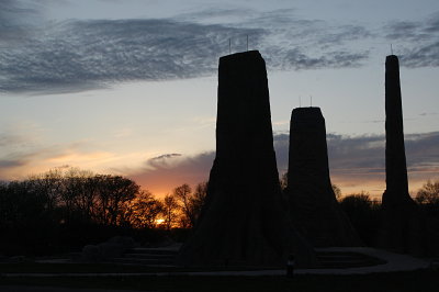 Sunset at Ponca State Park, Nebraska, May 2, 2020