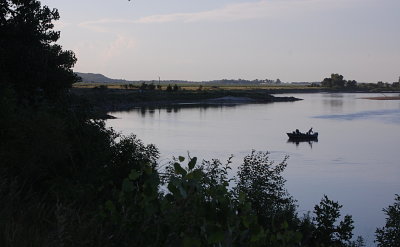 Boating at Ponca State Park, Nebraska - July 2020