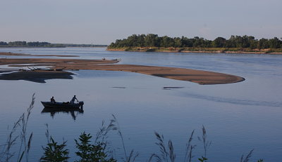 Boating at Ponca State Park, Nebraska - July 2020