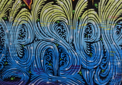 Urban graffiti art of Vancouver