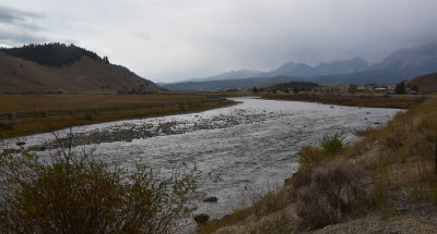 Along Idaho Hwy 75 between Stanley and Challis