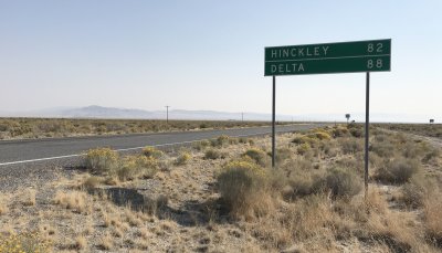 US Hwy 50 at Utah/Nevada state line