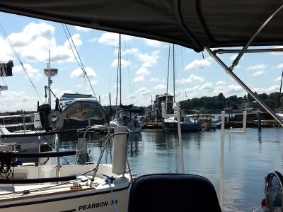 19 Sailing with Cynthia and Bruce, 25 August