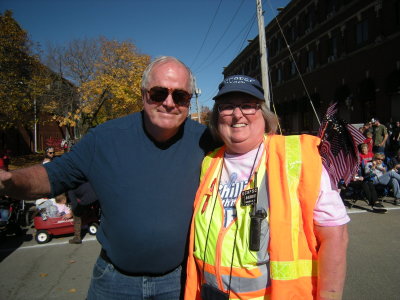 Debbie KC9FSC & Friend.JPG