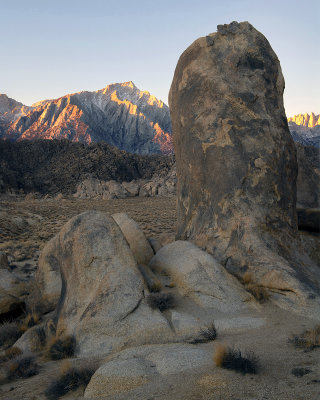 sunrise, mt Whitney