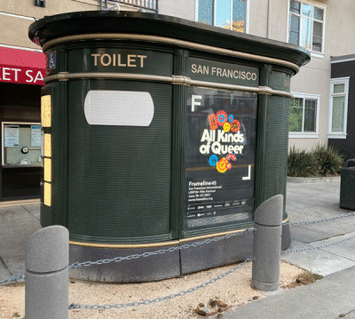 unisex toilet