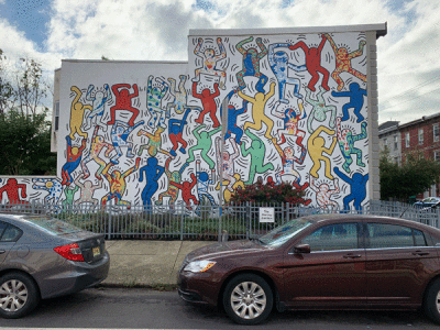 Keith Hering  Philadelphia, PA   Mural