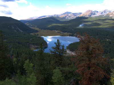 View into the valley south of Breckenridge