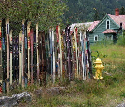 Recycled Fence