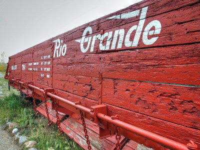 Rio Grande 30FT Drop Bottom Gondola