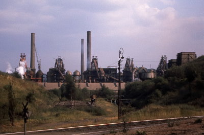 Belval Steel Mill in 1960