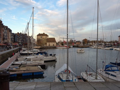 Small harbour in Honfleur