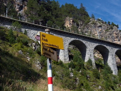 Bahnlehrpfad from Bergn to Preda
