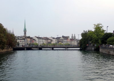 Zrich and the river Limmat