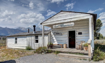 Historic house in Grand Teton NP