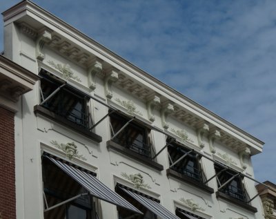 stately façade
